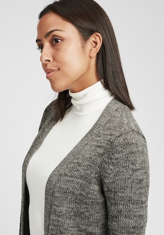 Oxmo Knit Cardigan 'Philetta' in Grey