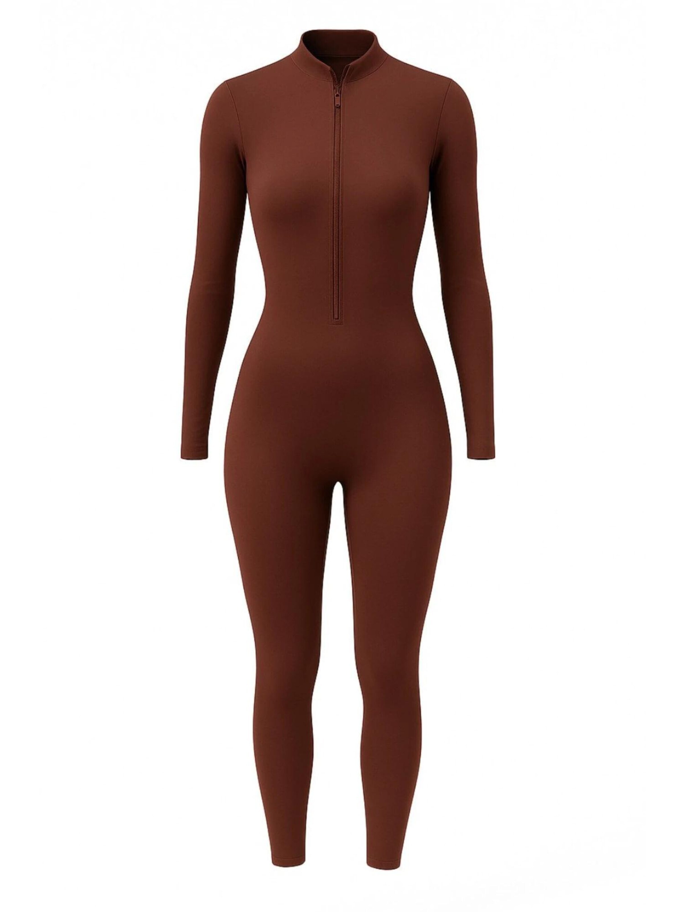 FemmeTone Jumpsuit‌‌‌‌‌‌‌‌‌ in Braun: Vorderseite