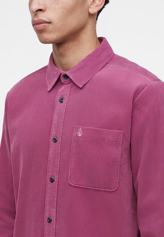 Regular fit Cămașă 'ZANDER' de la Volcom pe mov