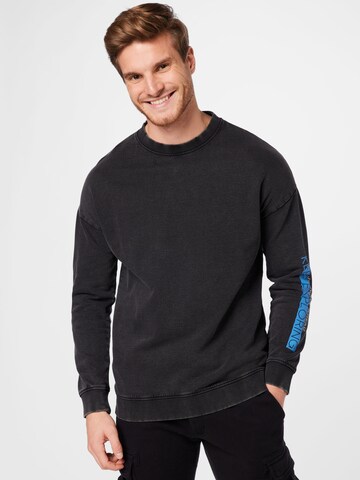 Redefined Rebel Sweatshirt 'Roy' in Black: front