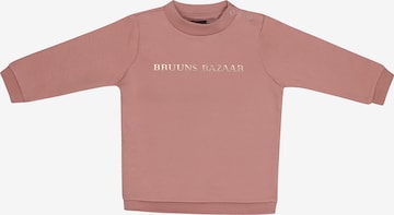 Bruuns Bazaar Kids Mikina – pink: přední strana