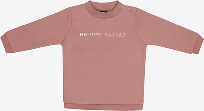 Bruuns Bazaar Kids Sweatshirt em ouro / rosa escurecido, Vista do produto