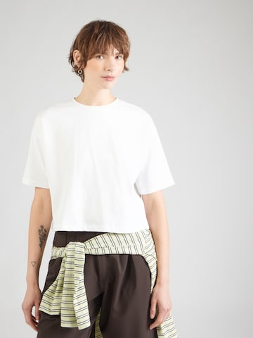 PIECES Shirt 'PCSADIE' in White: front