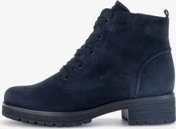 GABOR Lace-Up Ankle Boots in Blue