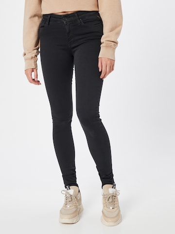 Skinny Jeans de la REPLAY pe negru: față