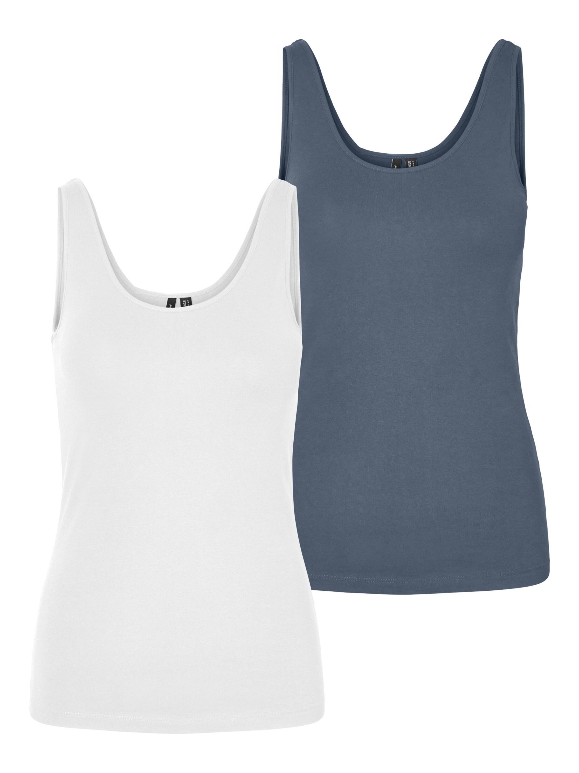 VERO MODA Top 'VMMaxi' in Blauw: voorkant