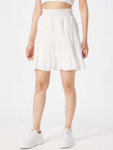 VILA Spódnica 'Imina' w kolorze biały: przód