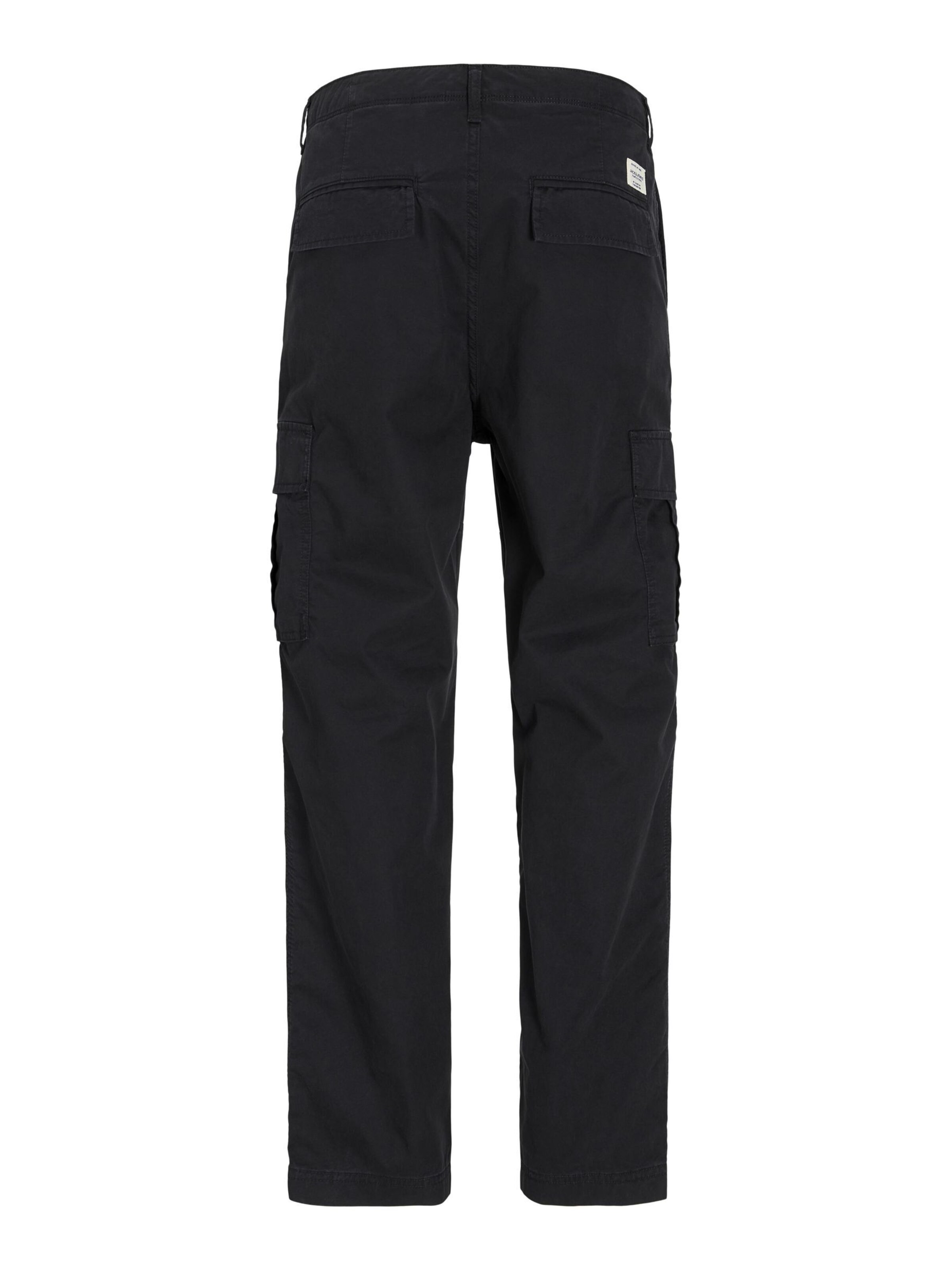 JACK & JONES regular Cargobukser i sort