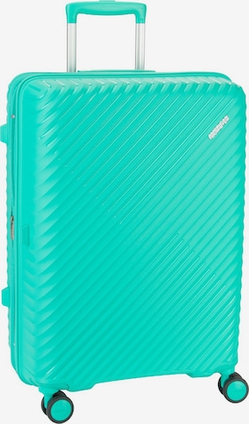 American Tourister Cart ' Diablast Spinner 68/25 Exp ' in Blue: front
