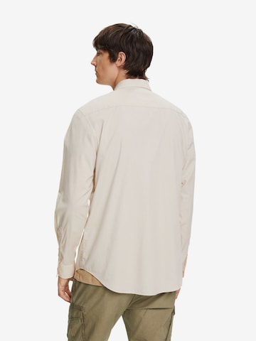 ESPRIT Regular Fit Hemd in Beige