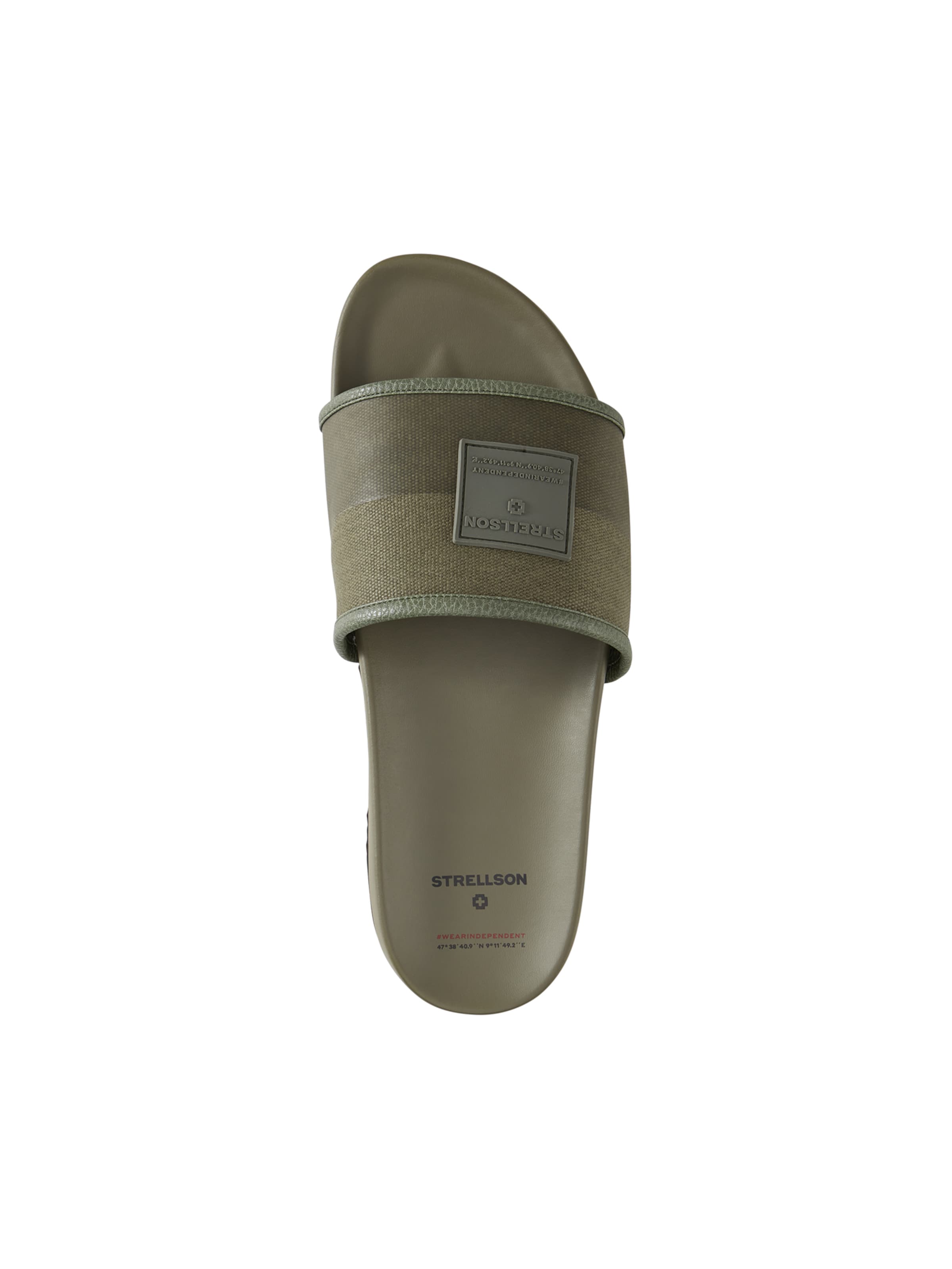 STRELLSON Muiltjes 'Pier Brockwell' in Groen