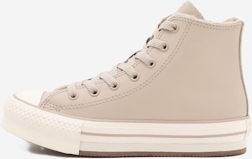 Sneaker 'CTAS' de la CONVERSE pe bej: față