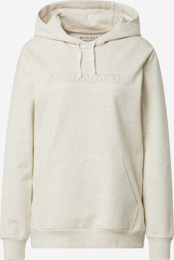 MAMMUT Sweat de sport en blanc naturel, Vue avec produit