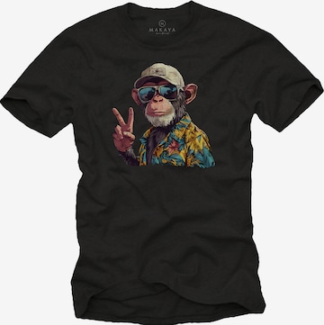 MAKAYA Shirt in Black: front