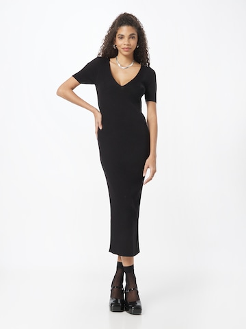 Karen Millen Knitted dress in Black: front