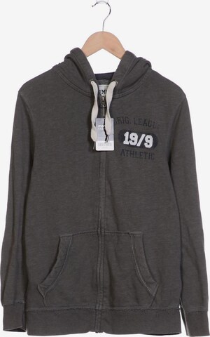 American Apparel Sweatshirt & Zip-Up Hoodie in M in Grey: front