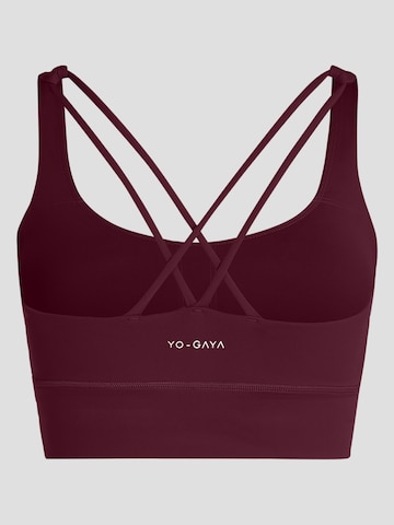 YO-GAYA Bustier Sport bh in Rood