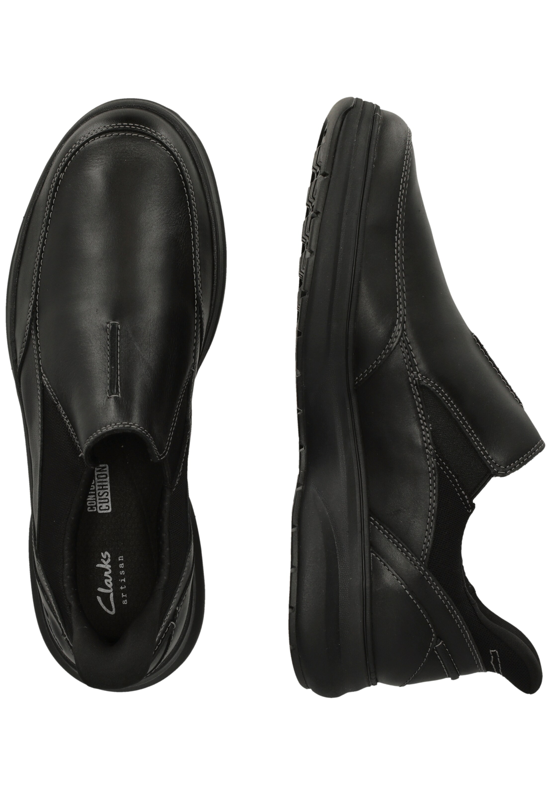 CLARKS Slip-ons 'Mullan Step' in Black
