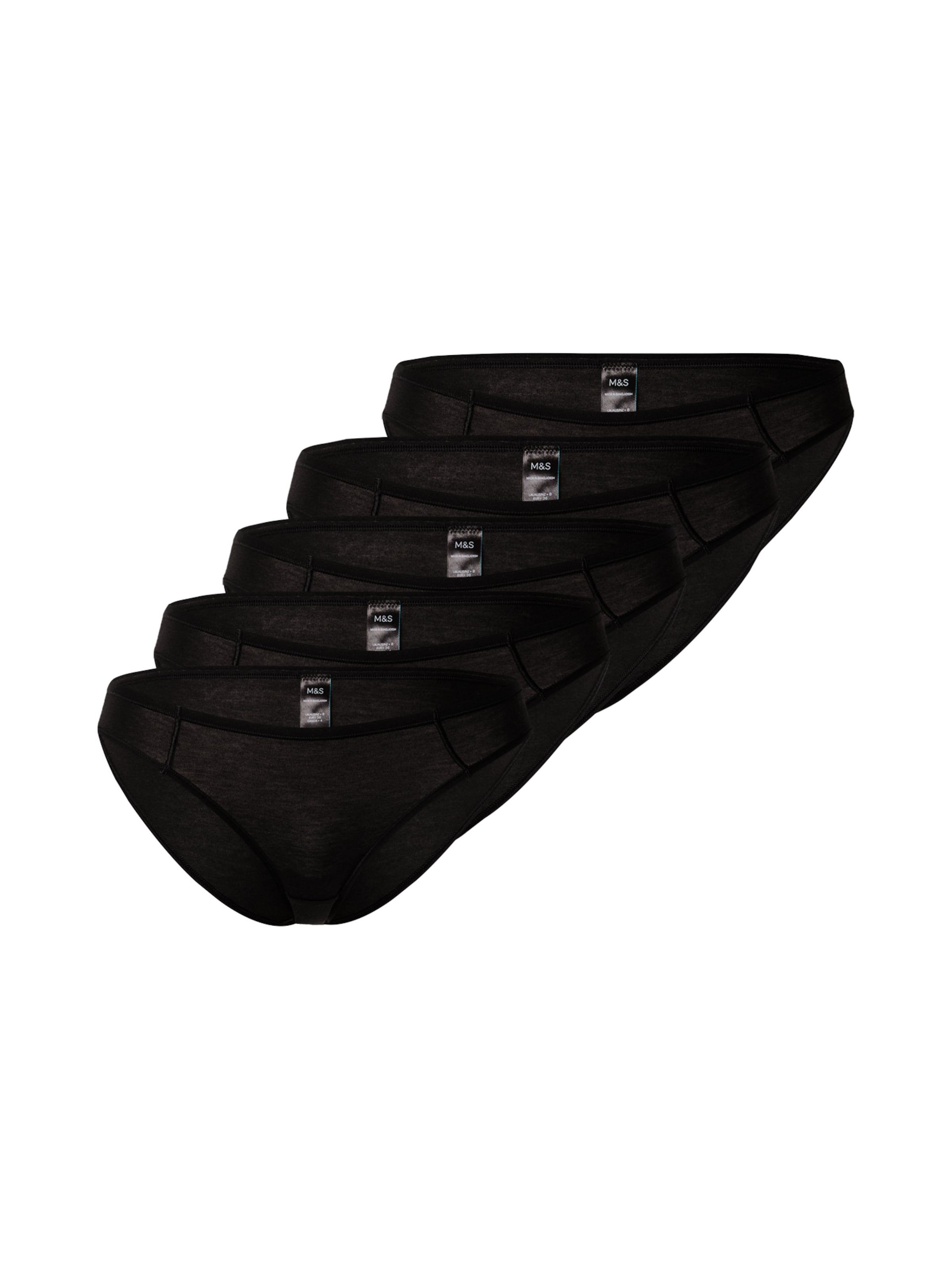 Marks & Spencer Slip in Zwart: voorkant