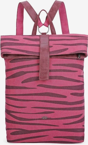 Fritzi aus Preußen Backpack 'Izzy03' in Pink: front