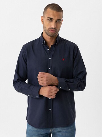 Williot - Ajuste regular Camisa 'Fernando' en azul
