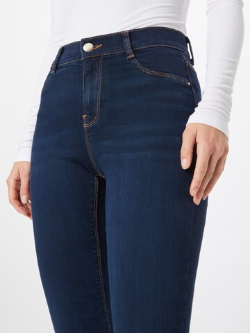 Dorothy Perkins Skinny Jeans 'Frankie' i blå