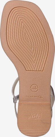 TAMARIS Remienkové sandále - Bronzová