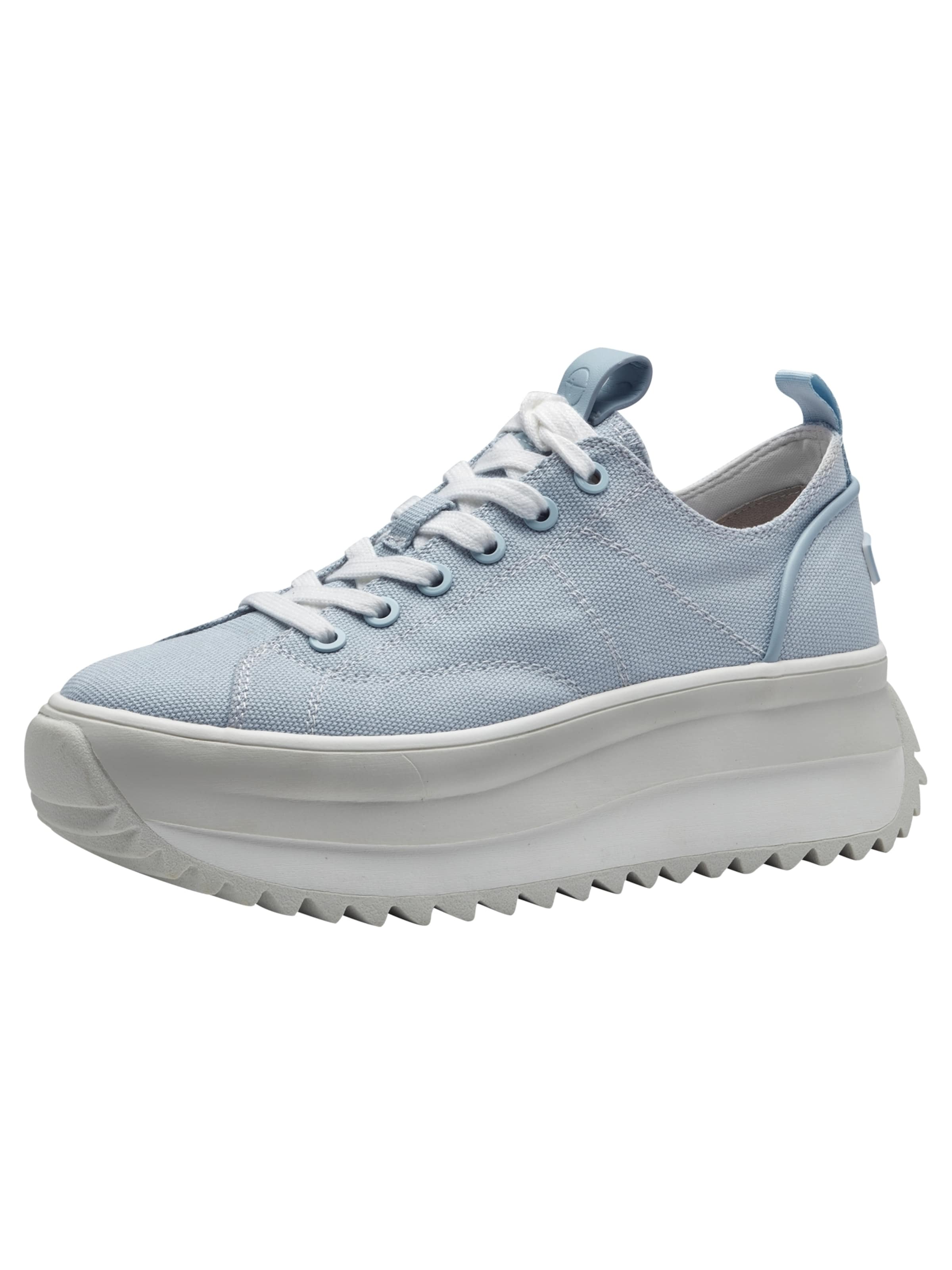 Baskets basses Tamaris en bleu : devant