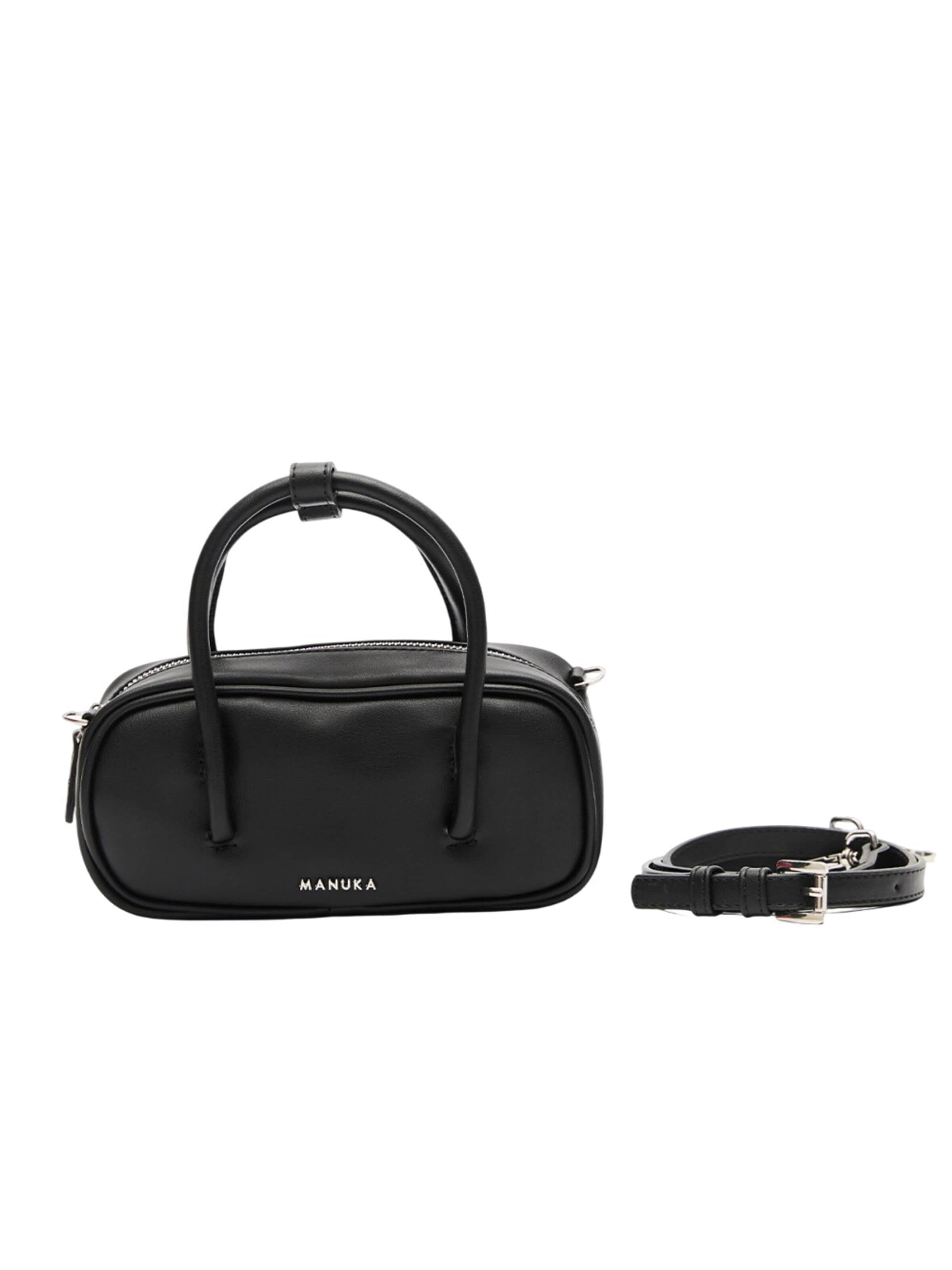 MANUKA Schultertasche‌‌‌‌‌‌‌ in Schwarz: Vorderseite