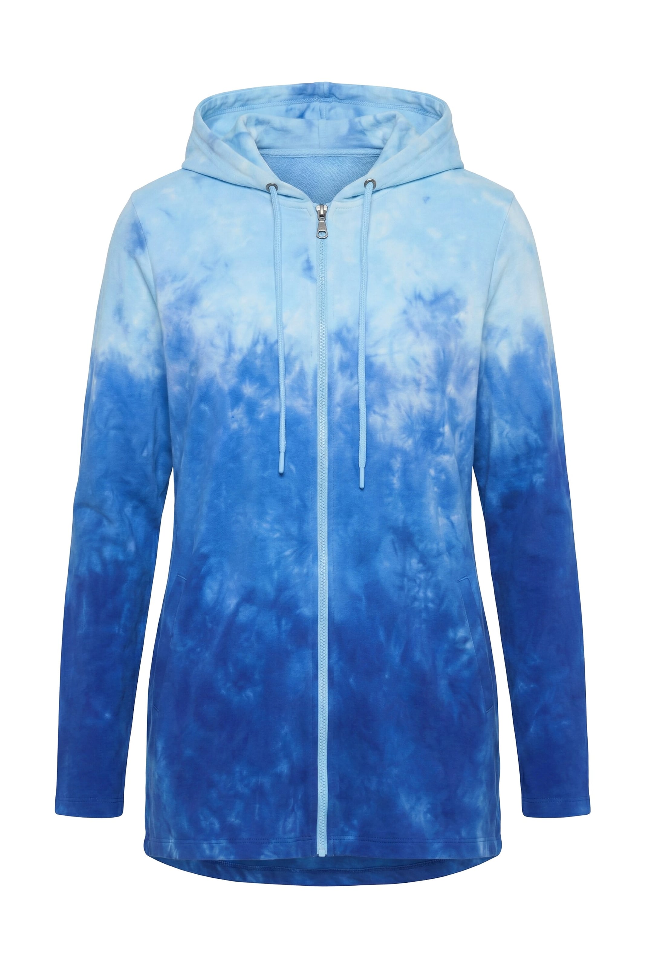 Angel of Style Sweat jacket in Blue: front