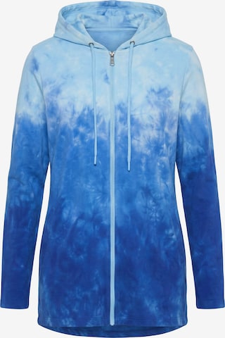 Angel of Style Sweat jacket in Blue: front
