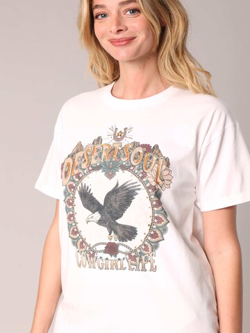 T-shirt 'States' Deeluxe en blanc