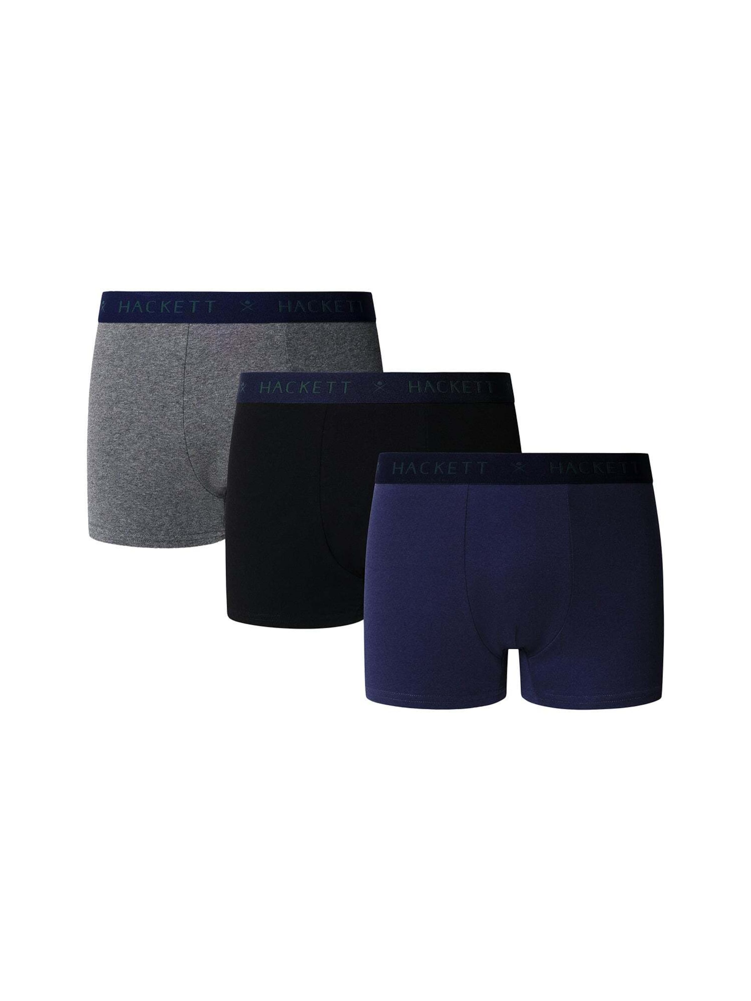 Hackett London Boxershorts ' SOLID' in Blauw: voorkant