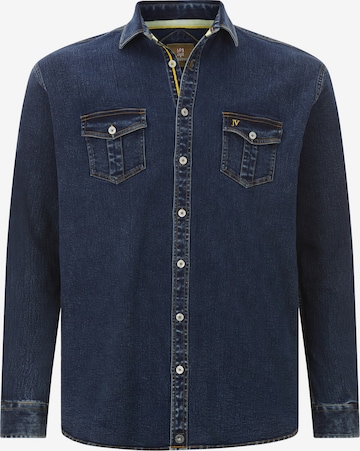 Jan Vanderstorm Button Up Shirt 'Olavik' in Blue: front