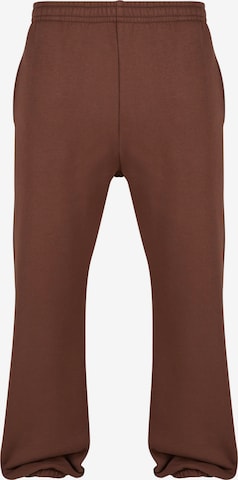 Pantalon Urban Classics en marron : devant