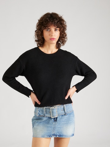 ABOUT YOU Sweater 'Deborah' in Black: front
