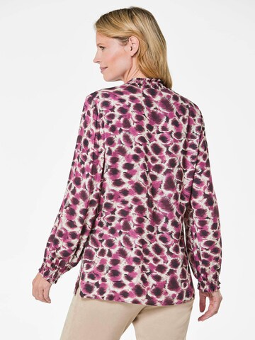 Goldner Blouse in Lila