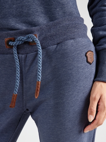 naketano Tapered Hose 'Deine Muttaaa' in Blau