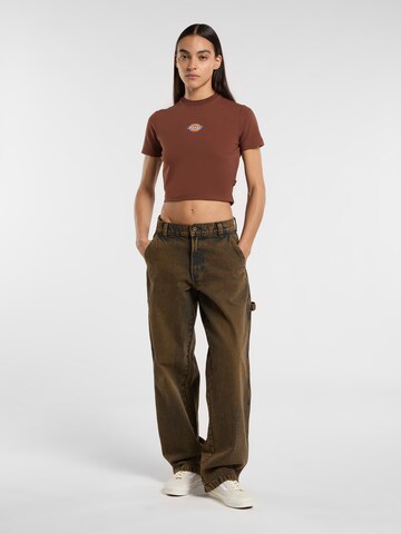 Maglietta 'Maple Valley' di DICKIES in marrone