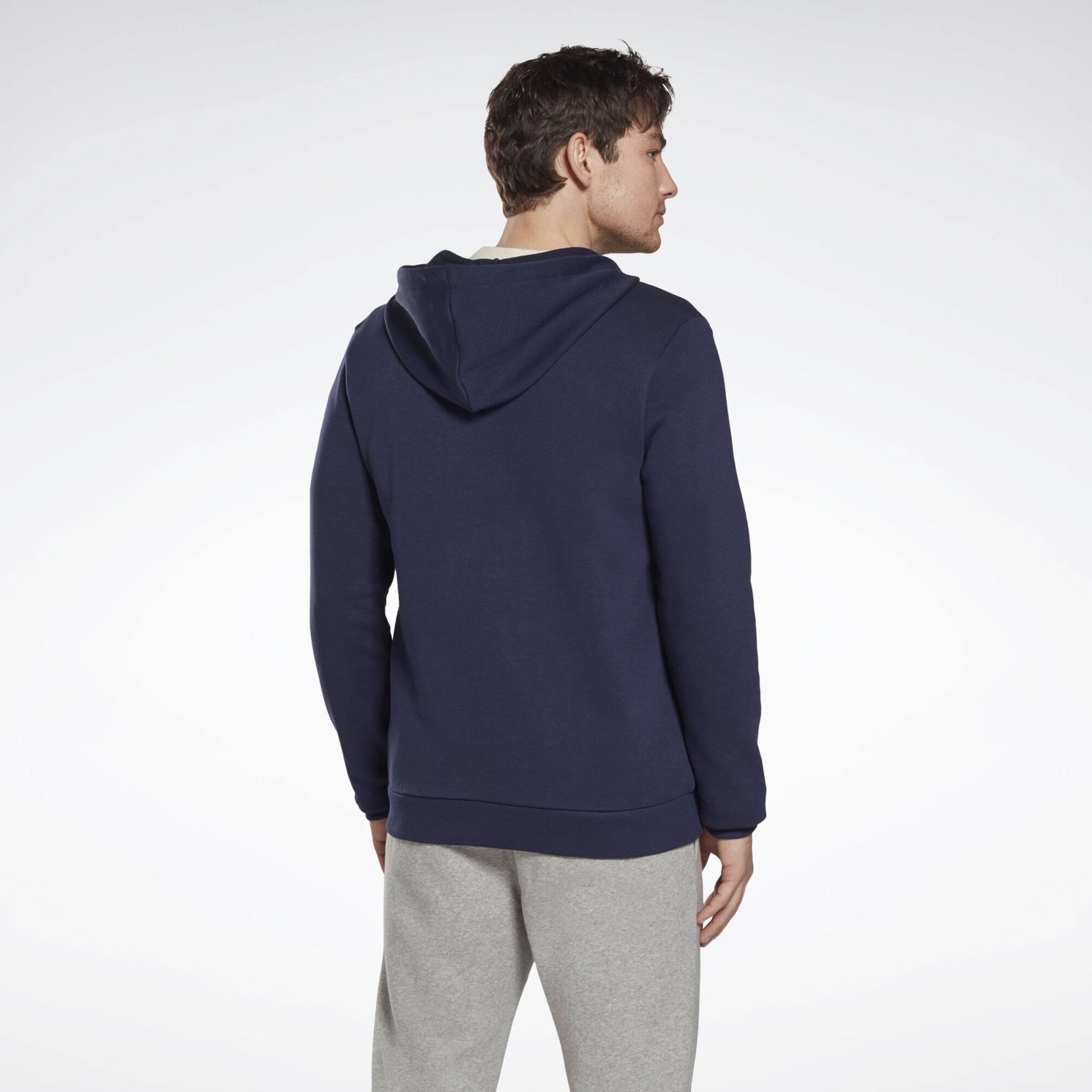 Männer Sportbekleidung Reebok Sport Sportsweatjacke in Dunkelblau - QG92893 Männer Sportbekleidung Reebok Sport Sportsweatjacke in Dunkelblau - QG92893