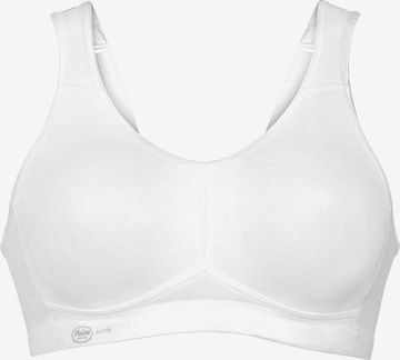 ANITA Bandeau BH 'Light & Firm Sport' in Weiß: Vorderseite