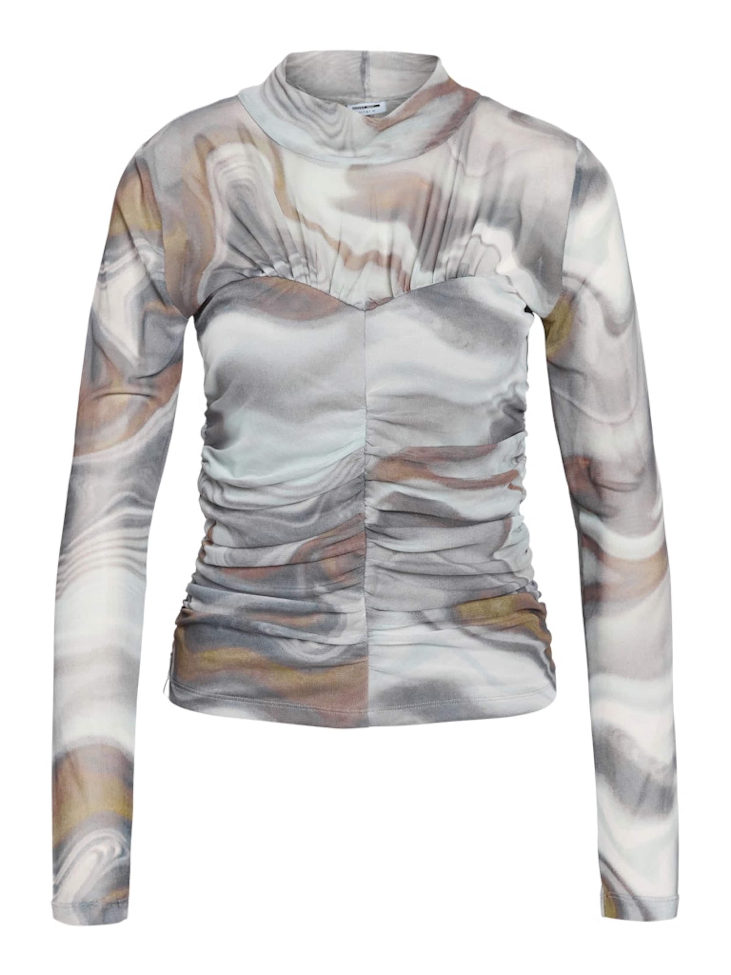 Maglietta 'NMJUDITH' di Noisy may in grigio: frontale