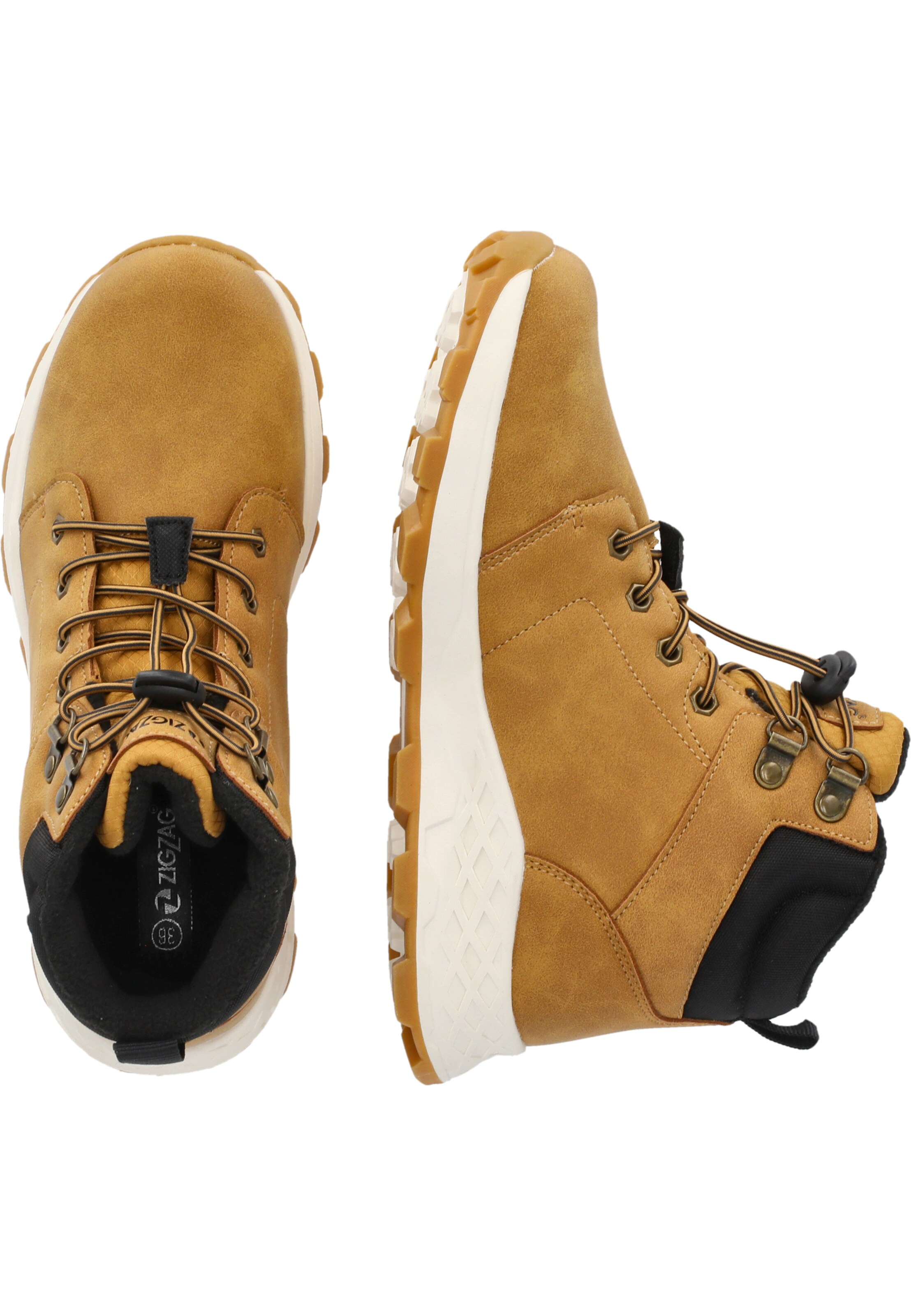 ZigZag Snowboots 'Jurat' in Bruin