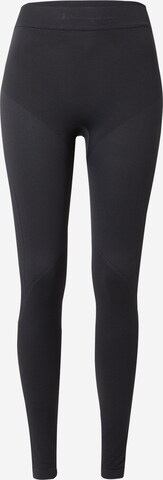 Champion Authentic Athletic Apparel Skinny Spodnie sportowe w kolorze czarny: przód
