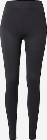 Skinny Pantalon de sport Champion Authentic Athletic Apparel en noir : devant