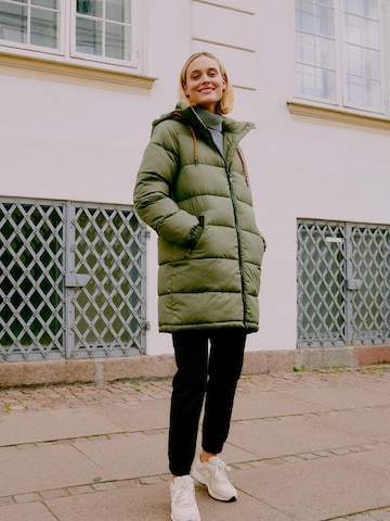 Oxmo Winter Jacket 'OXJody' in Green