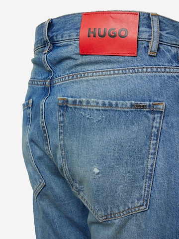HUGO Red Regular Jeans i blå