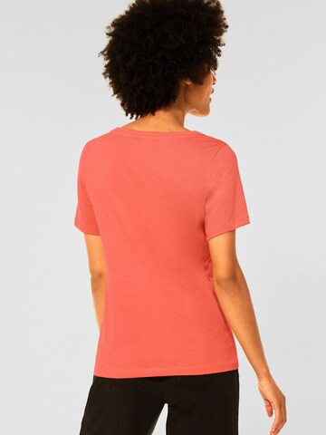 STREET ONE T-Shirt in Orange