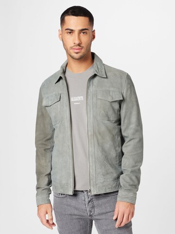 Goosecraft Between-season jacket 'Porter' in Grey: front