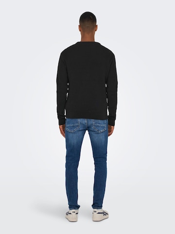 Only & Sons Sweater 'Phill' in Black